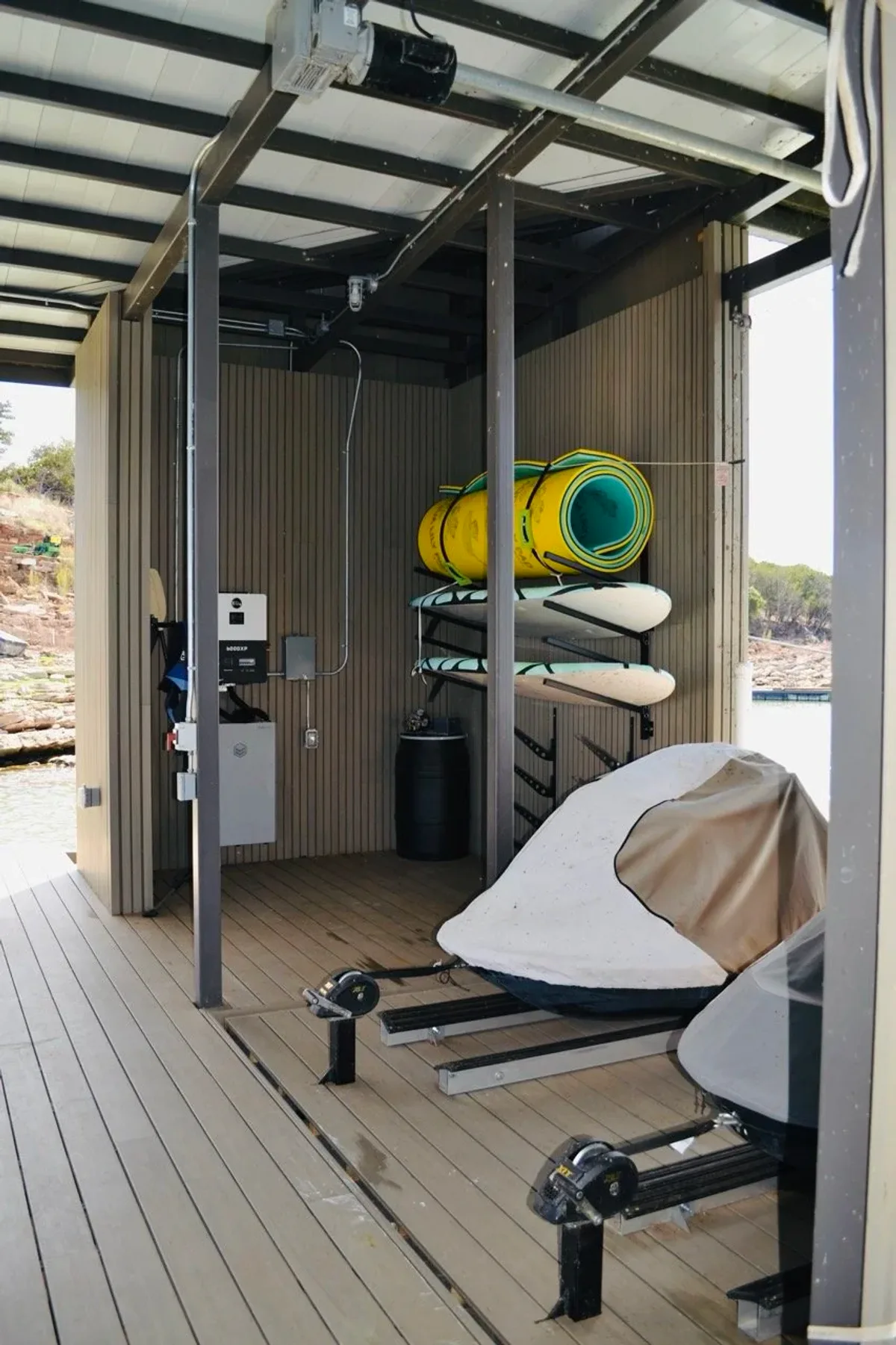 Floating Docks — real Texas Dock & Design project